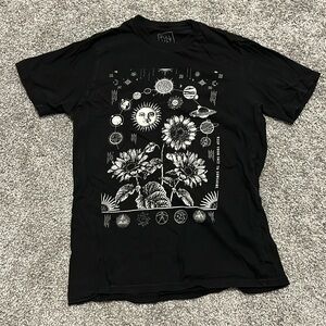 Black Graphic Tee